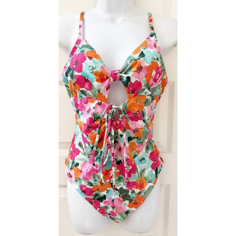 NWT NEW Women's One Piece Swimsuit Bundle Lot of 2 Tummy Control sz. Medium - Picture 11 of 15